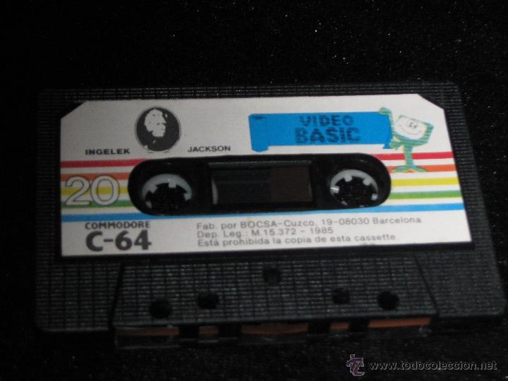 Videojuegos y consolas: COMMODORE C 64 - VIDEO BASIC - Foto 2