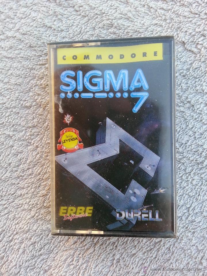 Videojuegos y consolas: SIGMA 7 - CINTA CASETE JUEGO COMMODORE - PRECINTADA - Foto 1