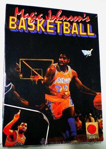Videojuegos y consolas: Magic Johnson&acute;s Basketball [Melbourne House] 1990 [Dro Soft] [COMMODORE 64 C64] - Foto 1