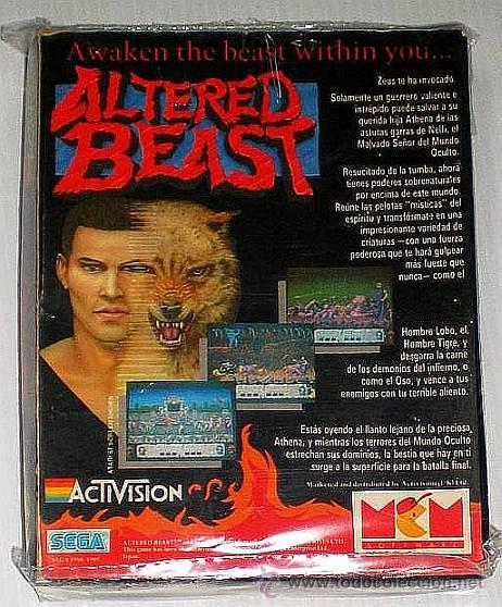 Videojuegos y consolas: Altered Beast [Activision] [SEGA] [1989] MCM Software [Commodore 64 C64] Juuohki - Foto 2