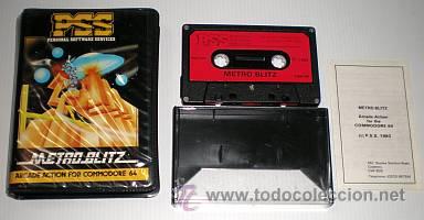 Videojuegos y consolas: Metro Blitz [PSS] [1983] [Commodore 64 C64] - Foto 2