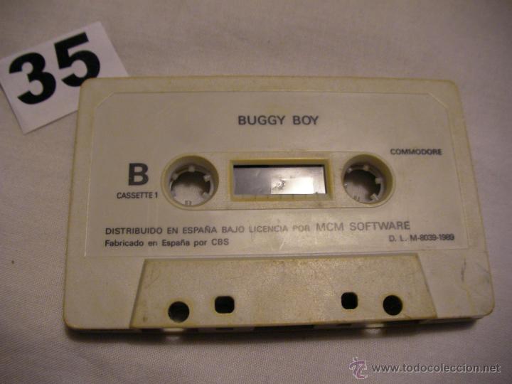 Videojuegos y consolas: ANTIGUA CINTA JUEGO BUGGY BOY PARA COMMODORE - ENVIO GRATIS A ESPA&Ntilde;A - Foto 1