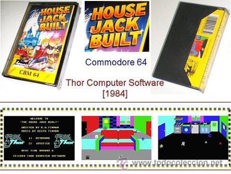 Videojuegos y consolas: The House Jack Built [Thor Computer Software] 1984 [Commodore 64 C64] - Foto 7
