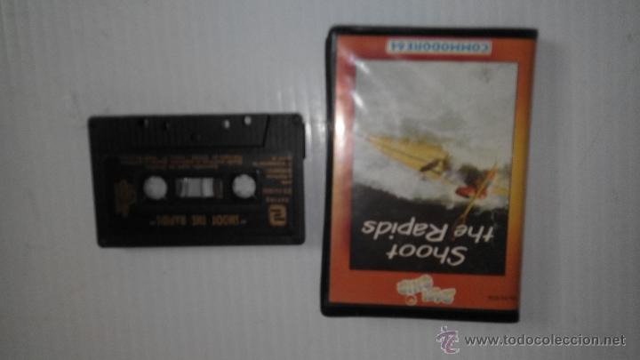 Videojuegos y consolas: juego  para commodore shoot the rapids - Foto 1