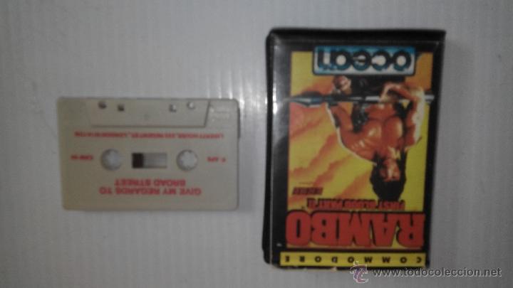 Videojuegos y consolas: juego  para commodore rambo - Foto 1