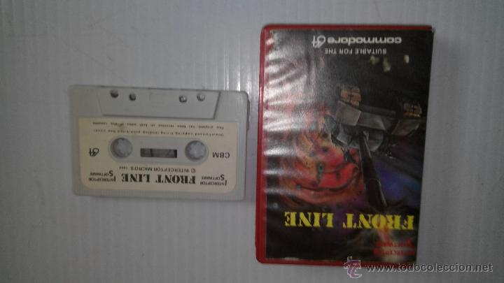 Videojuegos y consolas: juego  para commodore front line - Foto 1