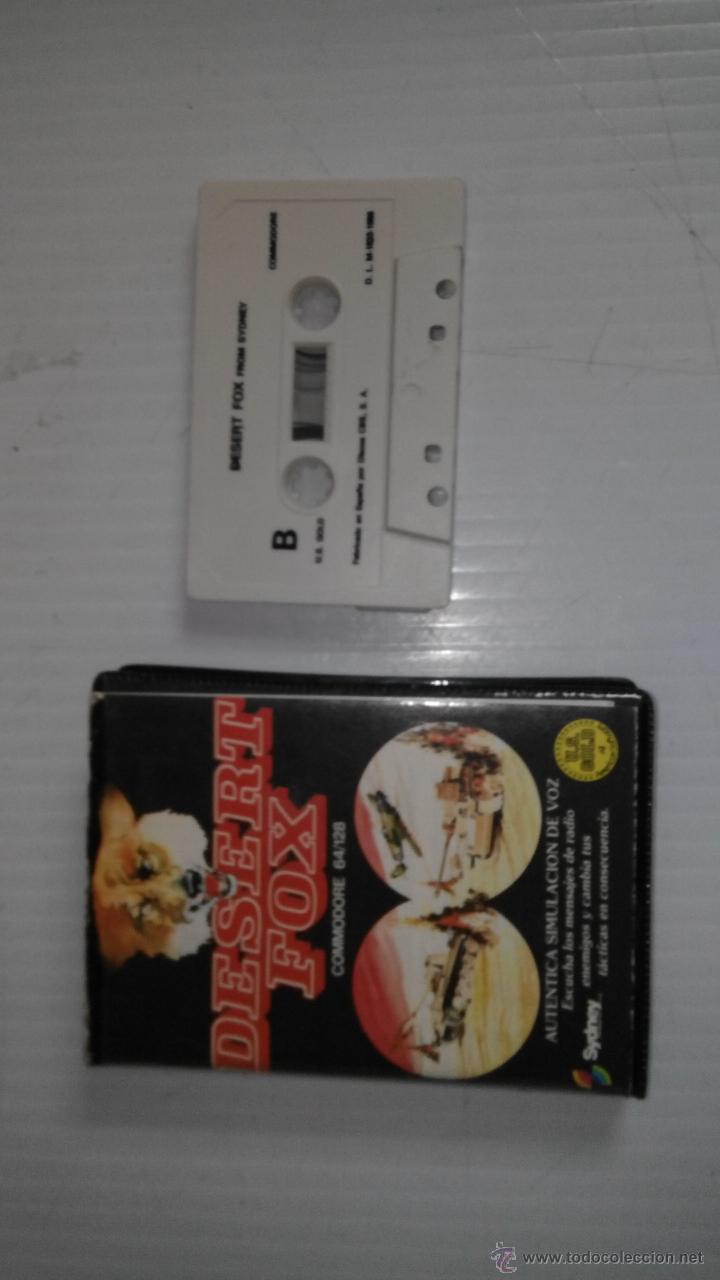 Videojuegos y consolas: juego  para commodore desert fox - Foto 1