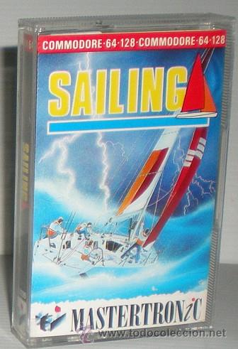 Videojuegos y consolas: Sailing [Activision] 1987 Software Studios [Mastertronic] [Commodore 64 - C64] - Foto 1