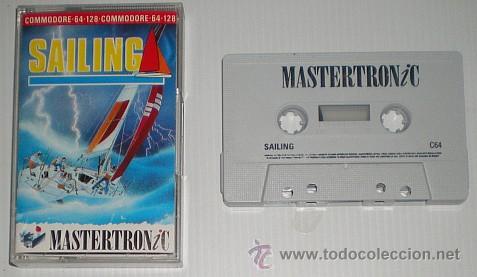 Videojuegos y consolas: Sailing [Activision] 1987 Software Studios [Mastertronic] [Commodore 64 - C64] - Foto 3