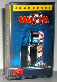 Videojuegos y consolas: Buggy Boy [Elite Systems Ltd] 1988 Dented Designs/TATSUMI - MCM / Erbe Software [Commodore 64 C64] - Foto 1