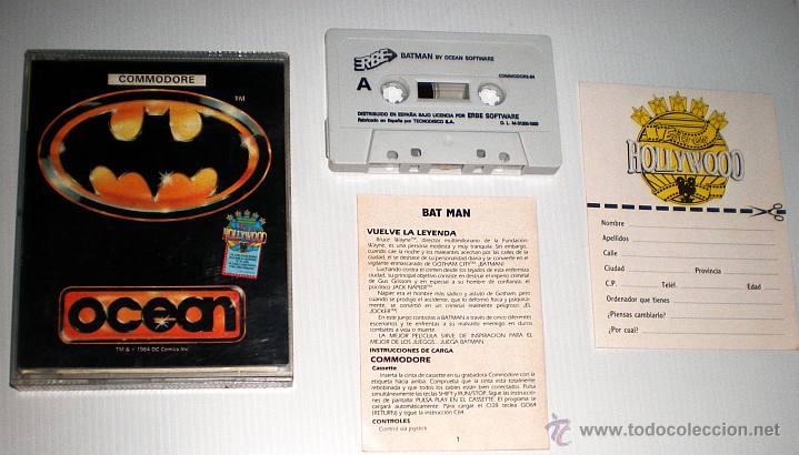 Videojuegos y consolas: Batman - The movie [Ocean Software] [1989] Erbe Software [Commodore 64 / 128 C64 C128] - Foto 3
