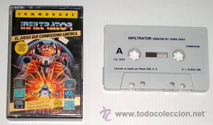 Videojuegos y consolas: Infiltrator [US Gold] 1986 created by Chris Gray - Erbe Software [Commodore 64 C64] - Foto 3
