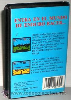 Videojuegos y consolas: Enduro Racer [Activision] 1987 - SEGA - Proein Soft Line [Commodore 64 C64] - Foto 2