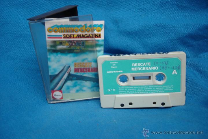 Videojuegos y consolas: - RESCATE MERCENARIO - JUEGO PARA COMMODORE 64 - Foto 1