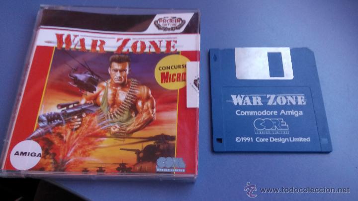 Videojuegos y consolas: commodore amiga juego disco war zone - Foto 3