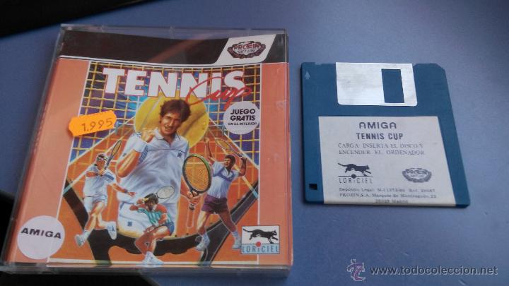 Videojuegos y consolas: commodore amiga juego disco tennis - Foto 3