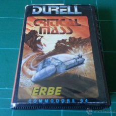 Videojuegos y Consolas: CRITICAL MASS DURELL COMMODORE 64 C64 JUEGO. Lote 48015585