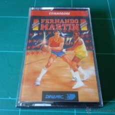 Videojuegos y Consolas: FERNANDO MARTIN BASKET MASTER DINAMIC COMMODORE 64 C64 JUEGO. Lote 48016135