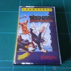 Videojuegos y Consolas: TIGER ROAD CAPCOM COMMODORE 64 C64 JUEGO. Lote 48019234
