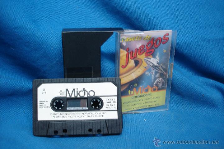 Videojuegos y consolas: - COMMODORE - CASETE CON 6 JUEGOS - INGELEK 1985 - Foto 1