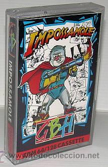 Videojuegos y consolas: Impossamole [Gremlin Graphics / Core Design 1990] GBH [Commodore 64] C64 Monty Adventure - Foto 1