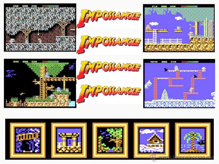 Videojuegos y consolas: Impossamole [Gremlin Graphics / Core Design 1990] GBH [Commodore 64] C64 Monty Adventure - Foto 7
