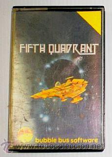 Videojuegos y consolas: Fifth Quadrant [Bubble Bus Software] 1987 System 4 de Espa&ntilde;a [Commodore 64 C64] 5th Quadrant - Foto 1