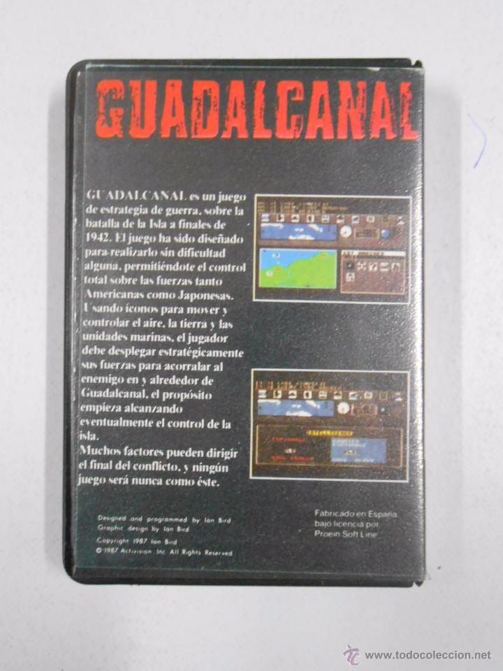 Videojuegos y consolas: GUADALCANAL. COMMODORE 64 / 128. TDKCD1 - Foto 3