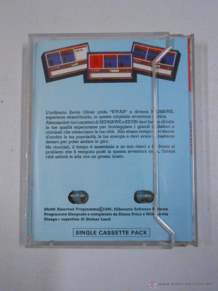 Videojuegos y consolas: RED HAWK COMMODORE 64 / 128 K. TDKCD1 - Foto 4