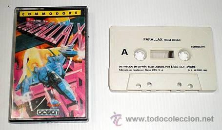 Videojuegos y consolas: Parallax [Ocean Software] [1986] Erbe Software [Commodore 64 C64] Bob Wakelin - Foto 2