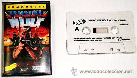 Videojuegos y consolas: Operation Wolf [Ocean Software] 1988 - Taito / Erbe Software [Commodore 64 C64] - Foto 2