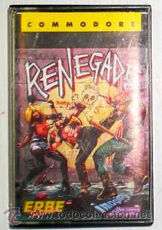 Videojuegos y consolas: Renegade [Imagine] 1987 Technos / Taito - Erbe Software [Commodore 64 C64] Wakelin - Foto 1