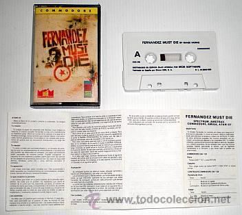 Videojuegos y consolas: Fernandez Must Die [Image Works] [1988] MCM Software / Erbe Software [Commodore 64 C64] - Foto 2
