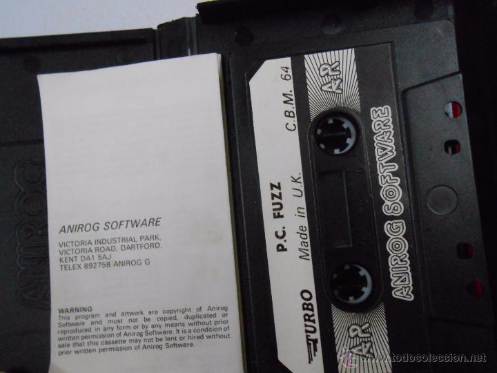 Videojuegos y consolas: ANIROG. P.C. FUZZ. COMMODORE 64. TDKCD1 - Foto 2