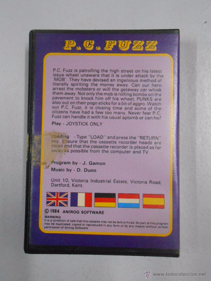 Videojuegos y consolas: ANIROG. P.C. FUZZ. COMMODORE 64. TDKCD1 - Foto 3