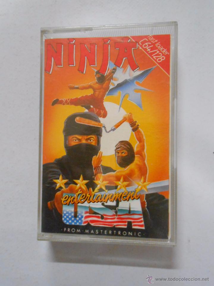 Videojuegos y consolas: Ninja by Mastertronic for Commodore C64/128. TDKCST29 - Foto 1