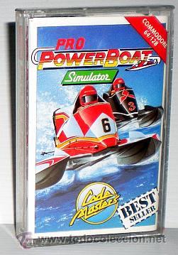 Videojuegos y consolas: Pro Powerboat Simulator [CodeMasters] 1989 Vision Software [Commodore 64 C64] - Foto 1