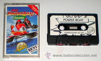 Videojuegos y consolas: Pro Powerboat Simulator [CodeMasters] 1989 Vision Software [Commodore 64 C64] - Foto 3