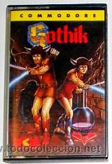 Videojuegos y consolas: Gothik [Firebird] 1988 - Erbe Software [Commodore 64 C64] - Foto 1