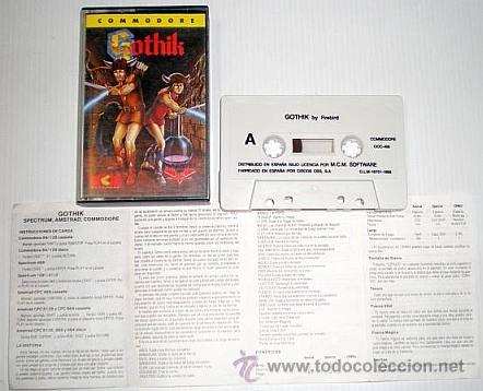 Videojuegos y consolas: Gothik [Firebird] 1988 - Erbe Software [Commodore 64 C64] - Foto 2