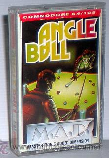 Videojuegos y consolas: Angle Ball [Mastertronic MAD] 1987 [Commodore 64 C64] - Foto 1