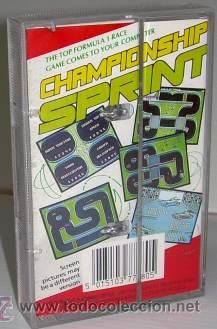 Videojuegos y consolas: Championship Sprint [Electric Dreams] 1988 ATARI Games Alternative Software [Commodore 64 C64 C128] - Foto 2