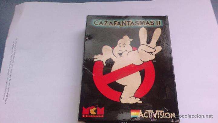 Videojuegos y consolas: commodore juego cazafantasmas 2  en caja carton - Foto 1