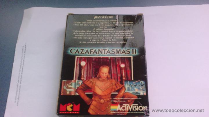 Videojuegos y consolas: commodore juego cazafantasmas 2  en caja carton - Foto 2