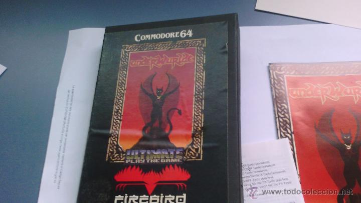 Videojuegos y consolas: juego para commodore  underwurlde caj grande carton - Foto 2