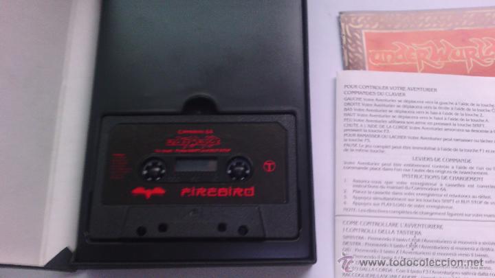 Videojuegos y consolas: juego para commodore  underwurlde caj grande carton - Foto 5
