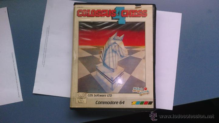 Videojuegos y consolas: juego commodore 64 colossus 4 chess - Foto 1