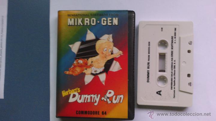 Videojuegos y consolas: juego commodore dummy run - Foto 1