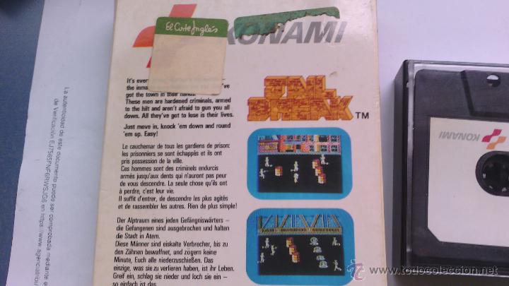 Videojuegos y consolas: juego para commodore 64 jail break - Foto 2