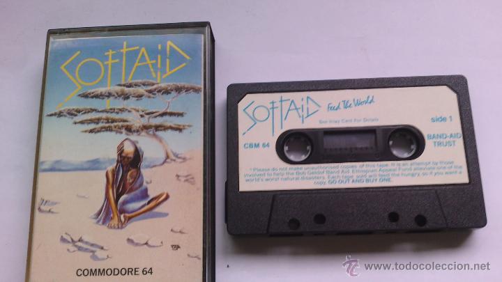 Videojuegos y consolas: juego para commodore 64 softaid - Foto 1